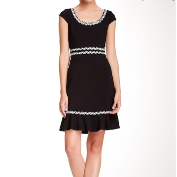 Betsey Johnson Dresses & Skirts - Betsey Johnson Cap Sleeve Dress Retro Pin Up 14